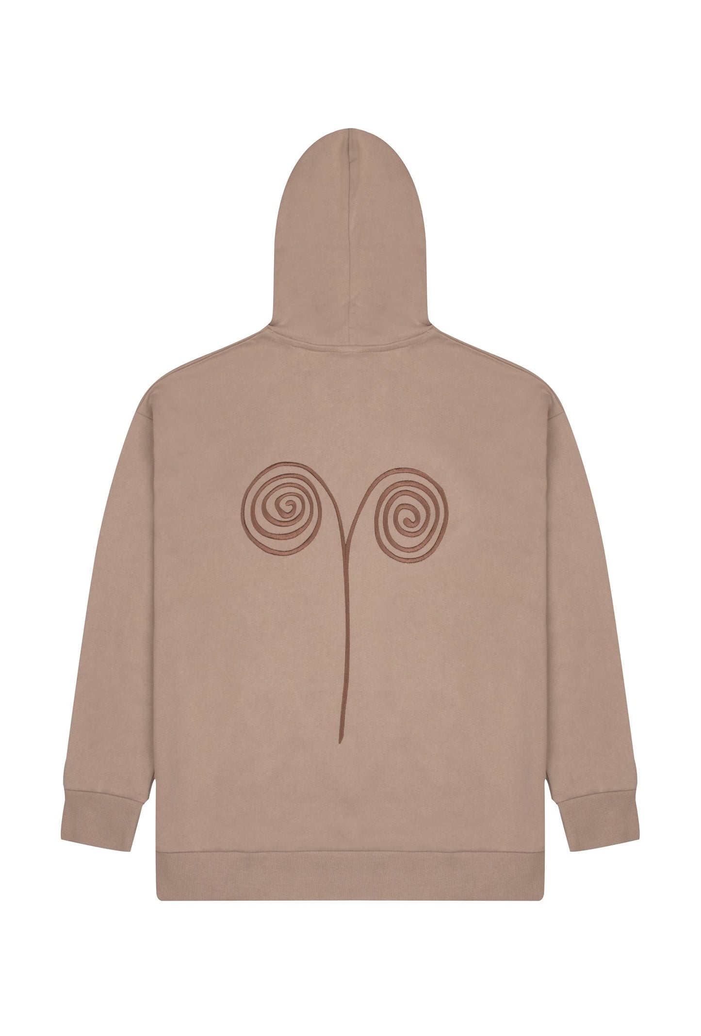 Earthy X Bassigue Hoodie Beige