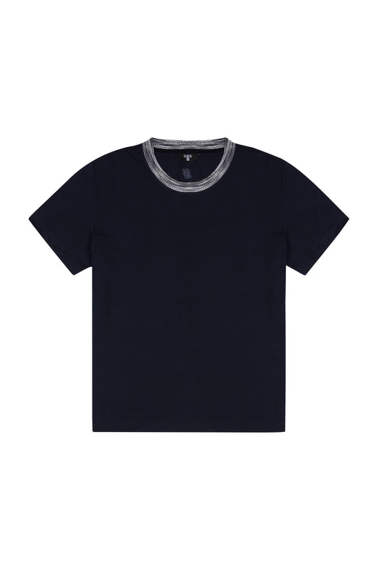 Knit T-Shirt - Navy
