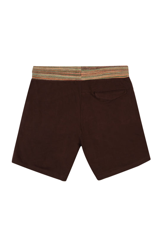 Knit Shorts - Dark Oak