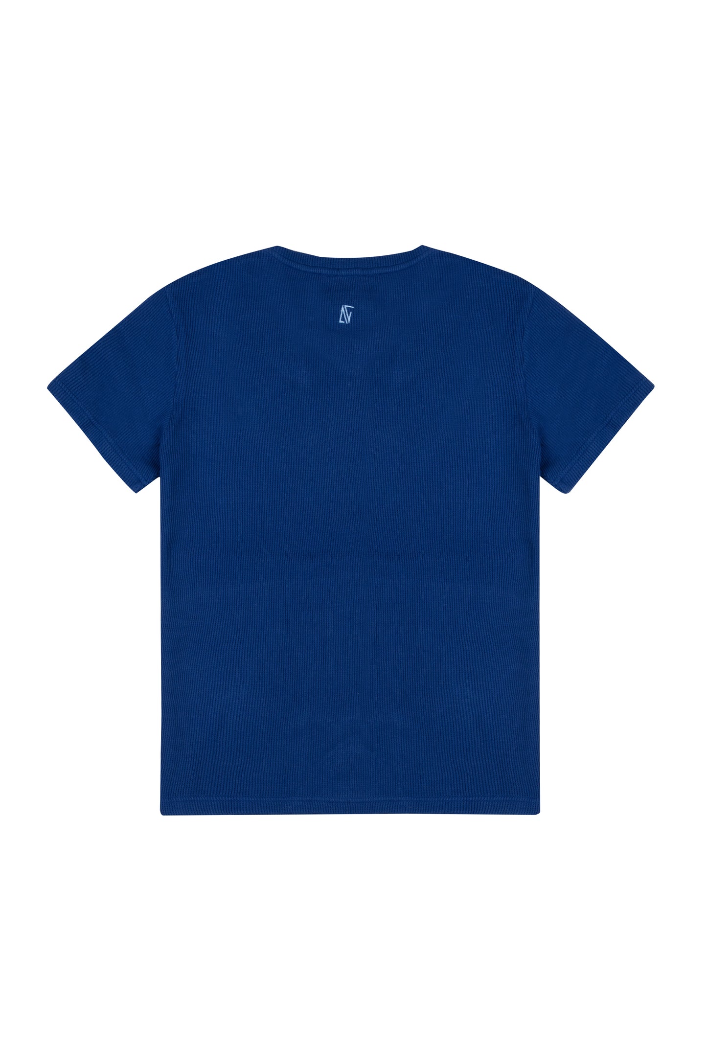Waffle T-Shirt - Lazuli Blue