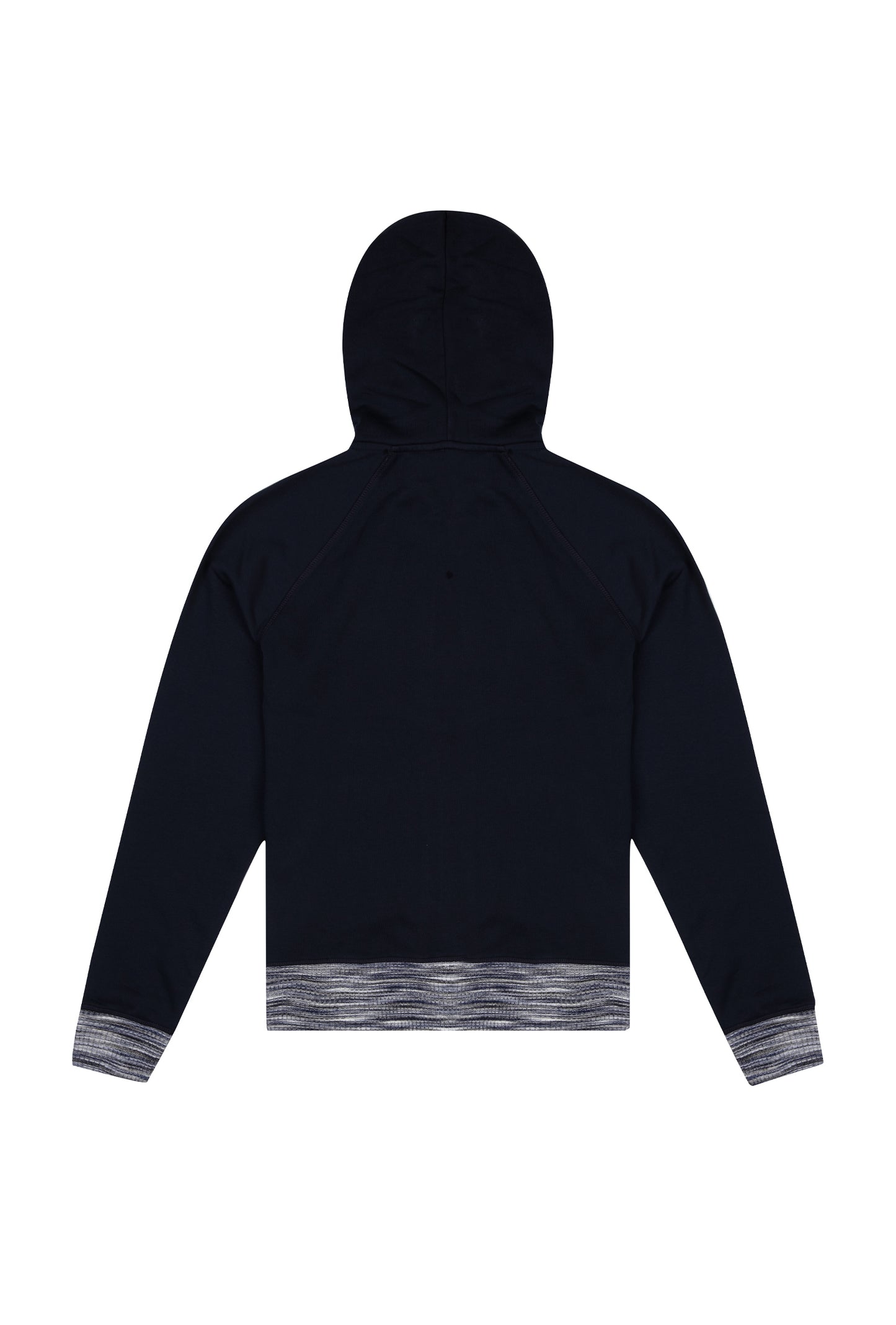 Knit Zipper Sweatshirt - Navy