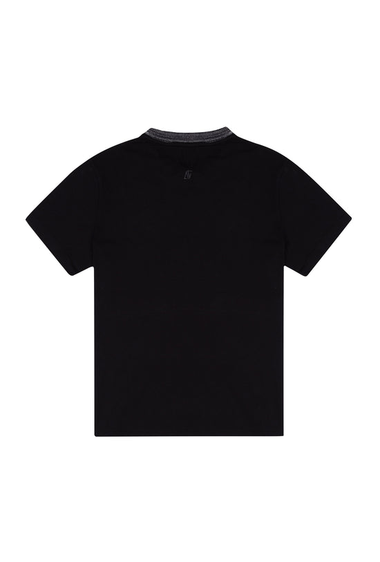 Knit T-Shirt - Black