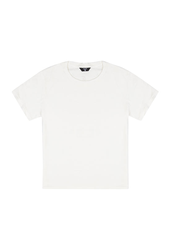 Waffle T-Shirt - Kırık Beyaz