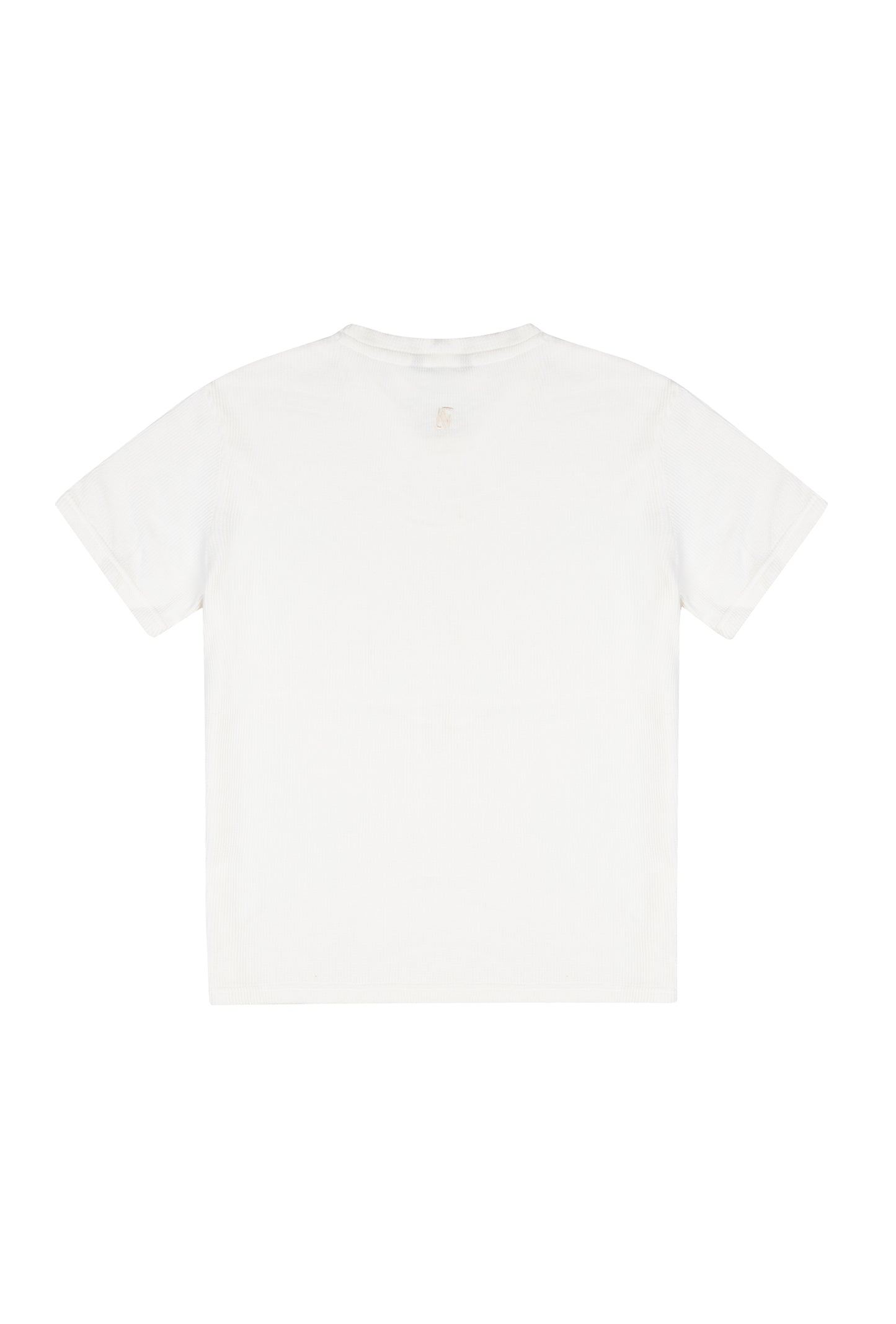 Waffle T-Shirt - Eggshell