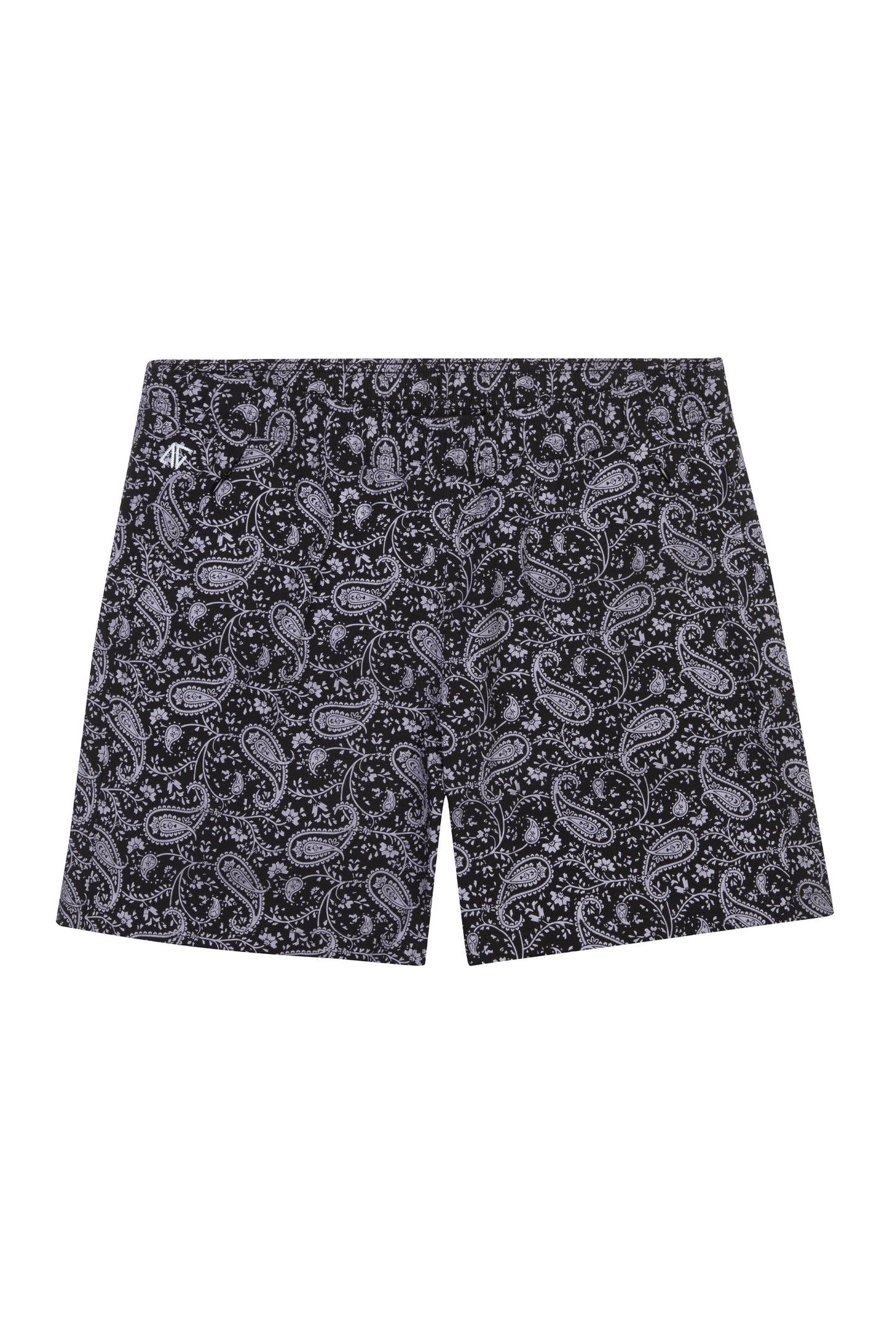 Swim Short -  Black Patchwork