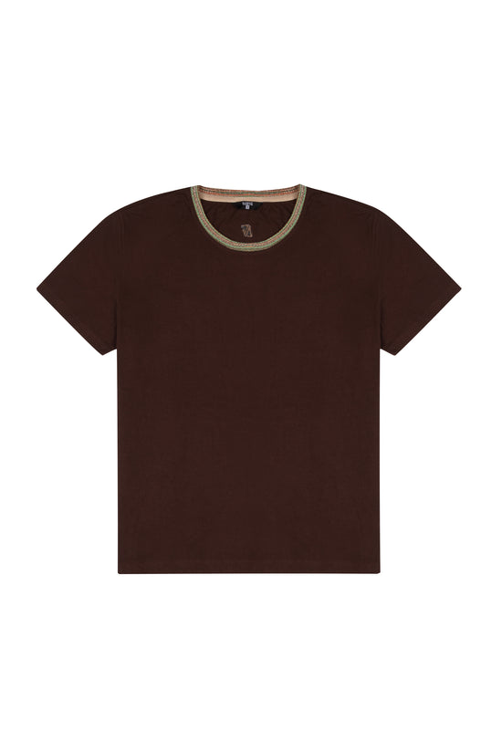 Knit T-Shirt - Dark Oak