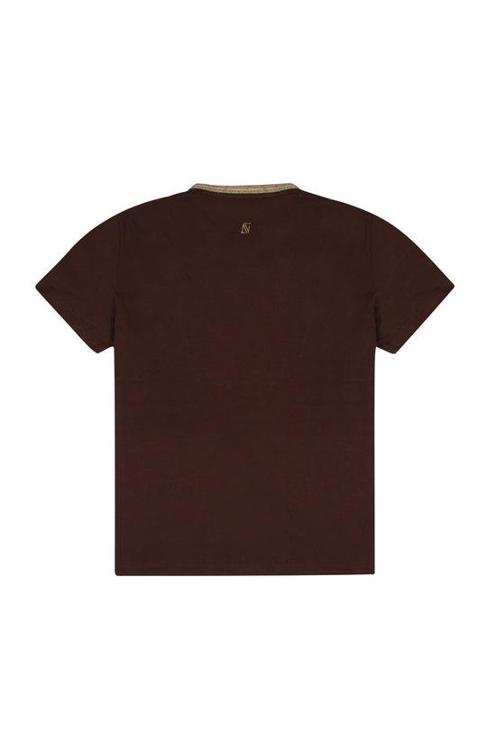 Knit T-Shirt - Dark Oak