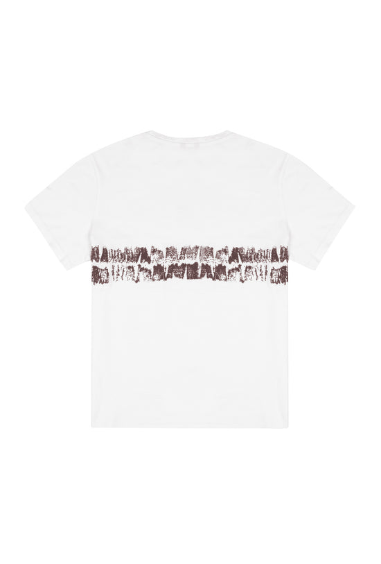 Line Dye Tshirt - Dark Oak