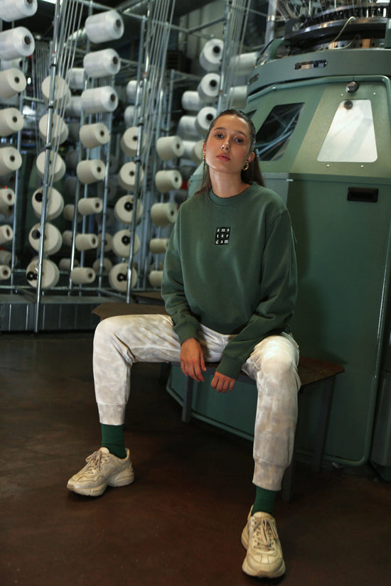 Cotton Crewneck Sweatshirt - Amsterdam