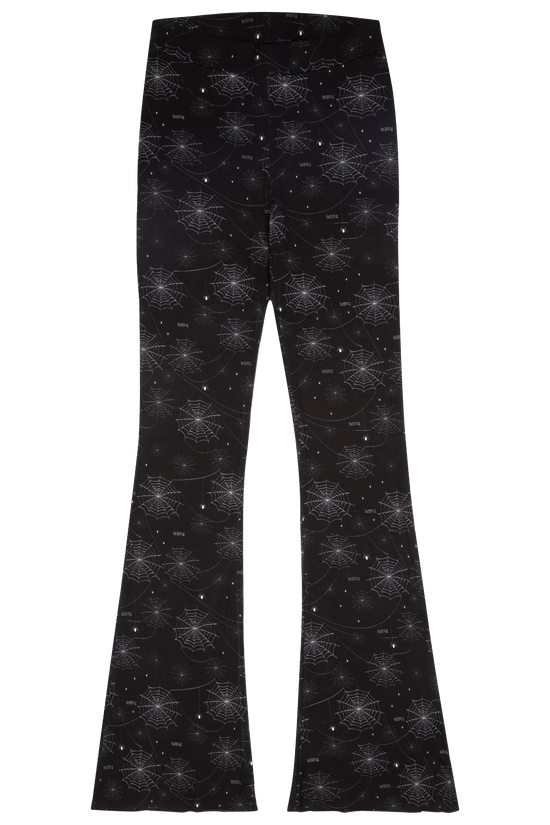 Load image into Gallery viewer, Halloween - Spider Flare Pants
