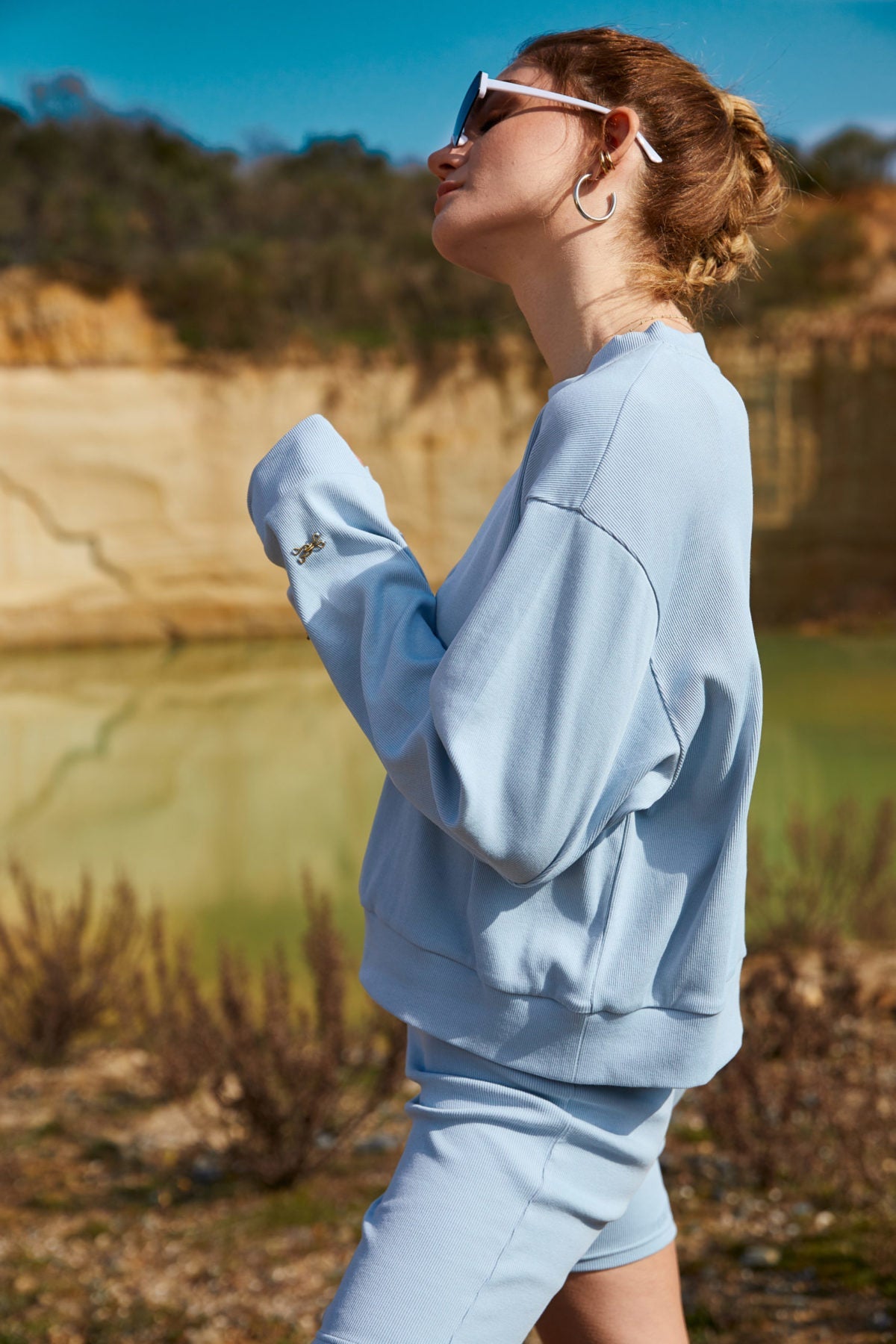 Blue Bolt Sweatshirt