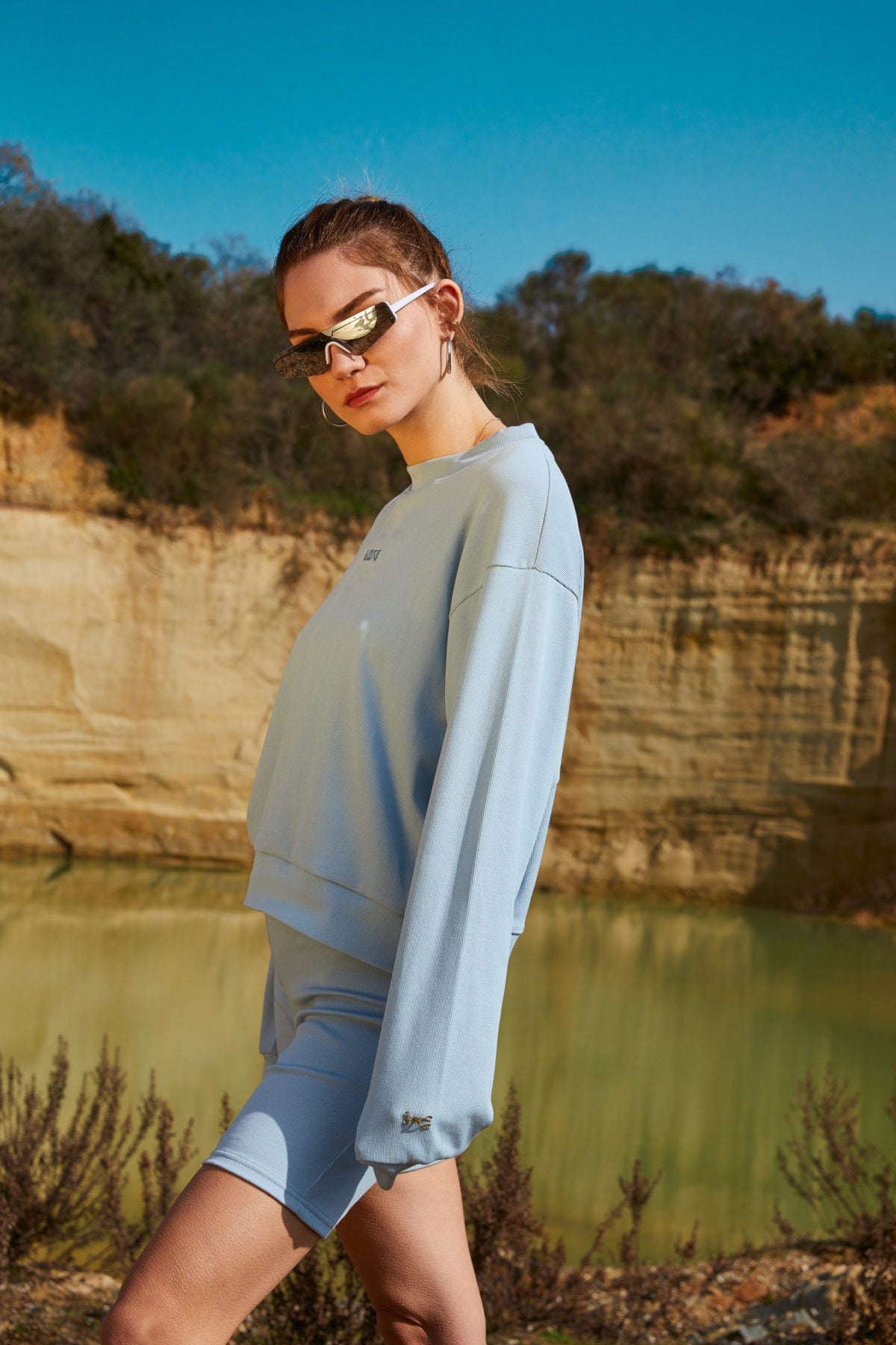Blue Bolt Sweatshirt