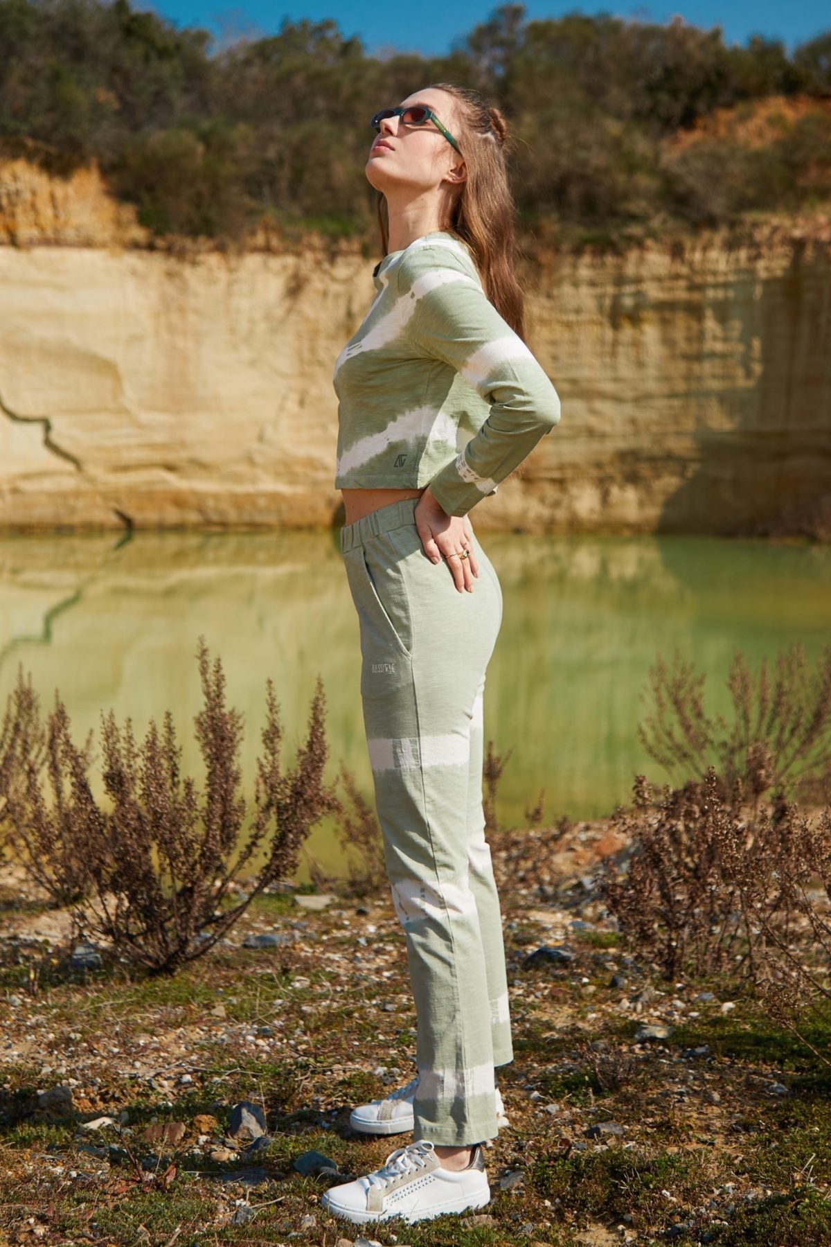 Lime Dye Sweatpants