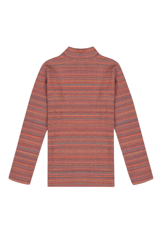 Knit Long Top- Rainbow