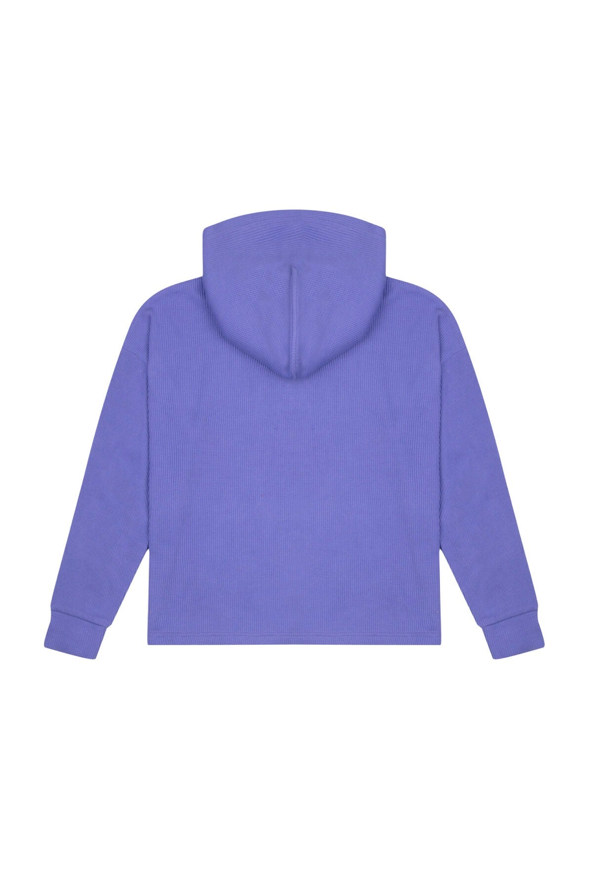 Waffle Oversize Hoodie - Very Peri