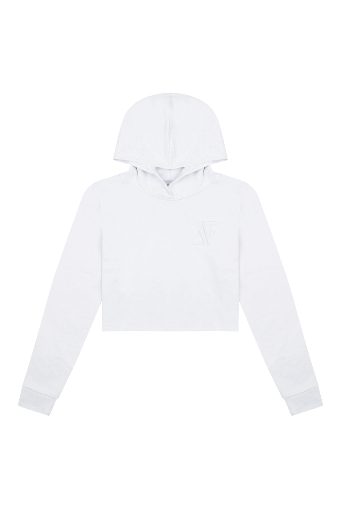 Open Back Hoodie - Eggshell