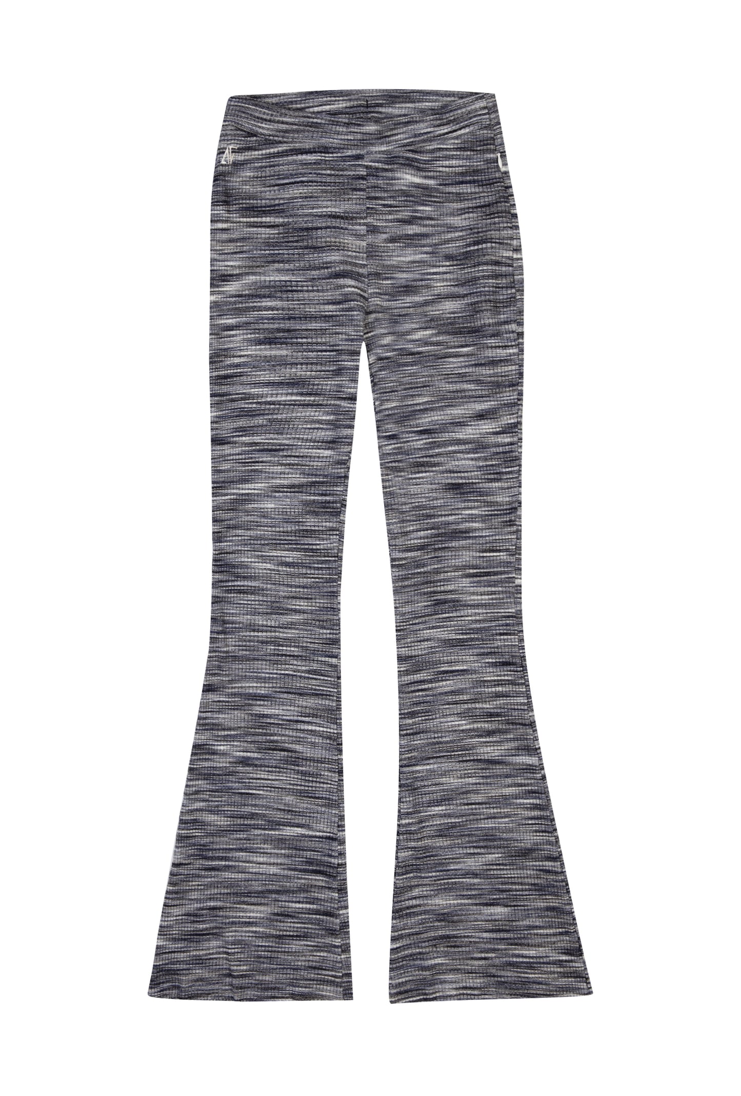 Knit Flare Sweatpants - Blueberry