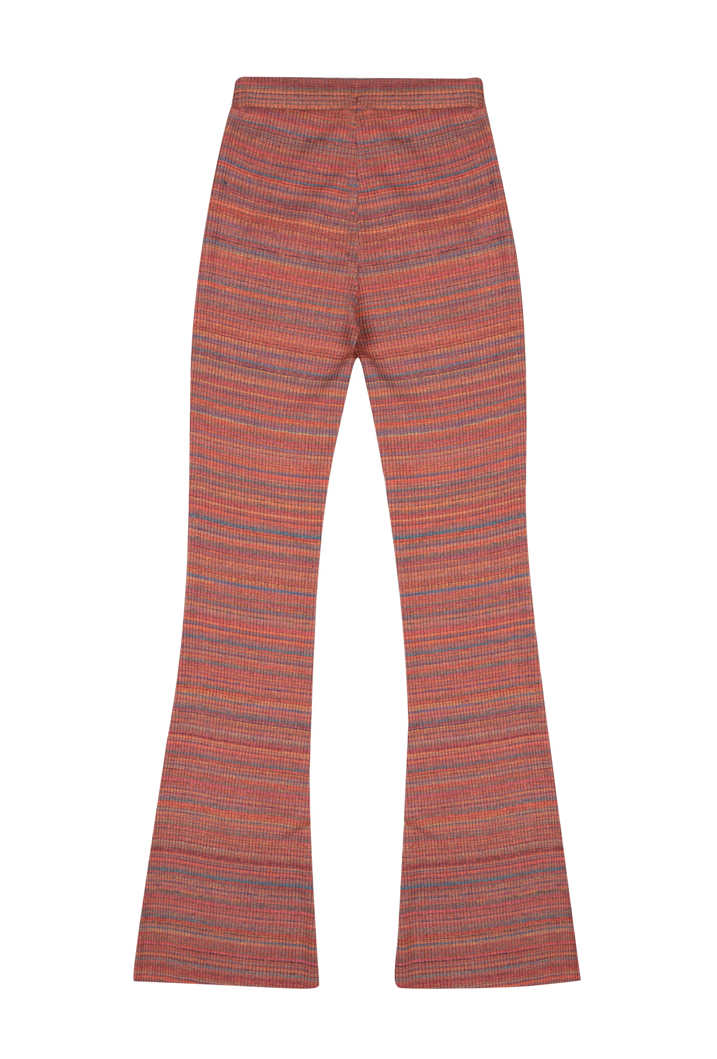 Knit Flare Sweatpants - Rainbow