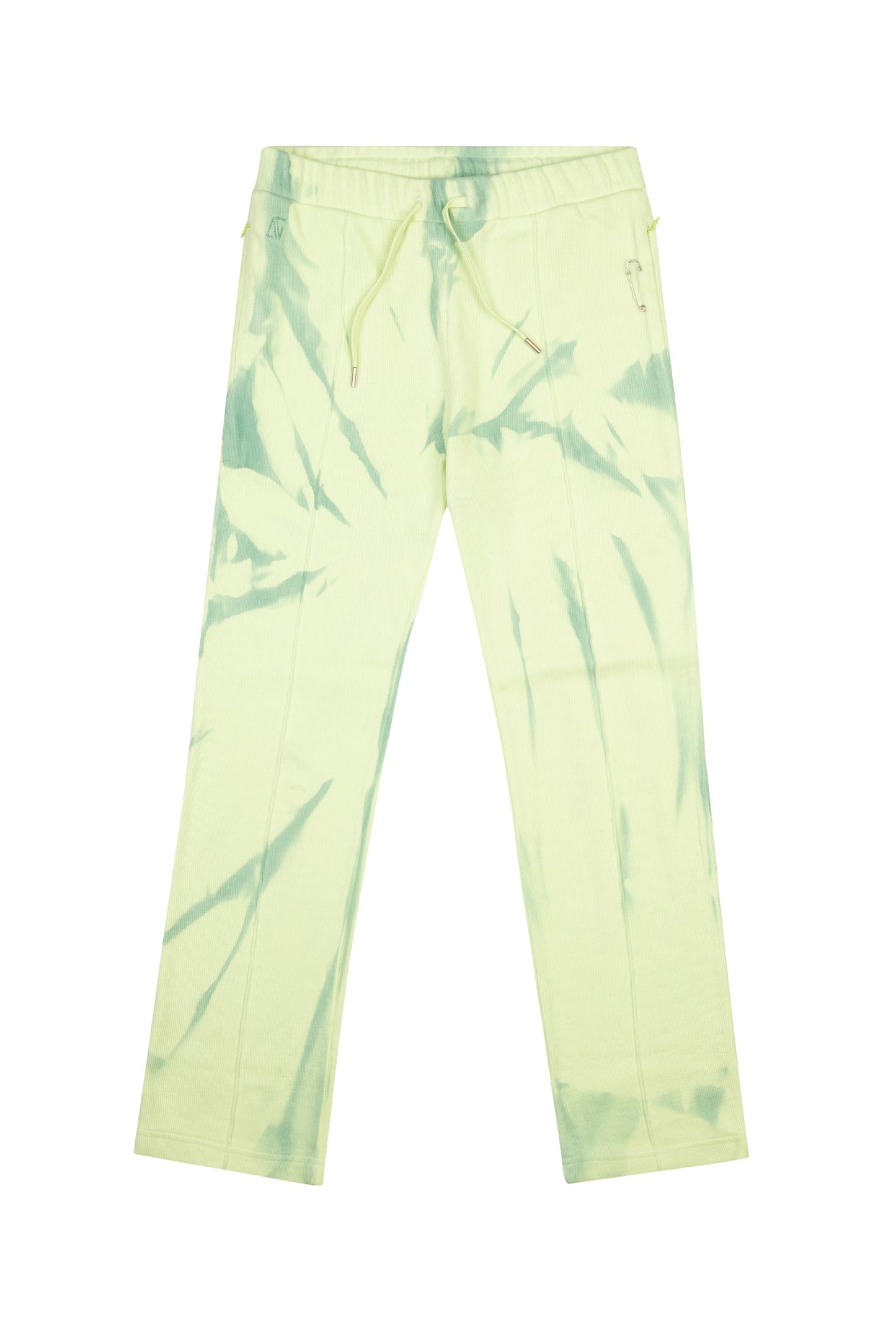 Pin Cigarette Sweatpants - Mineral Green/Bitter Butter