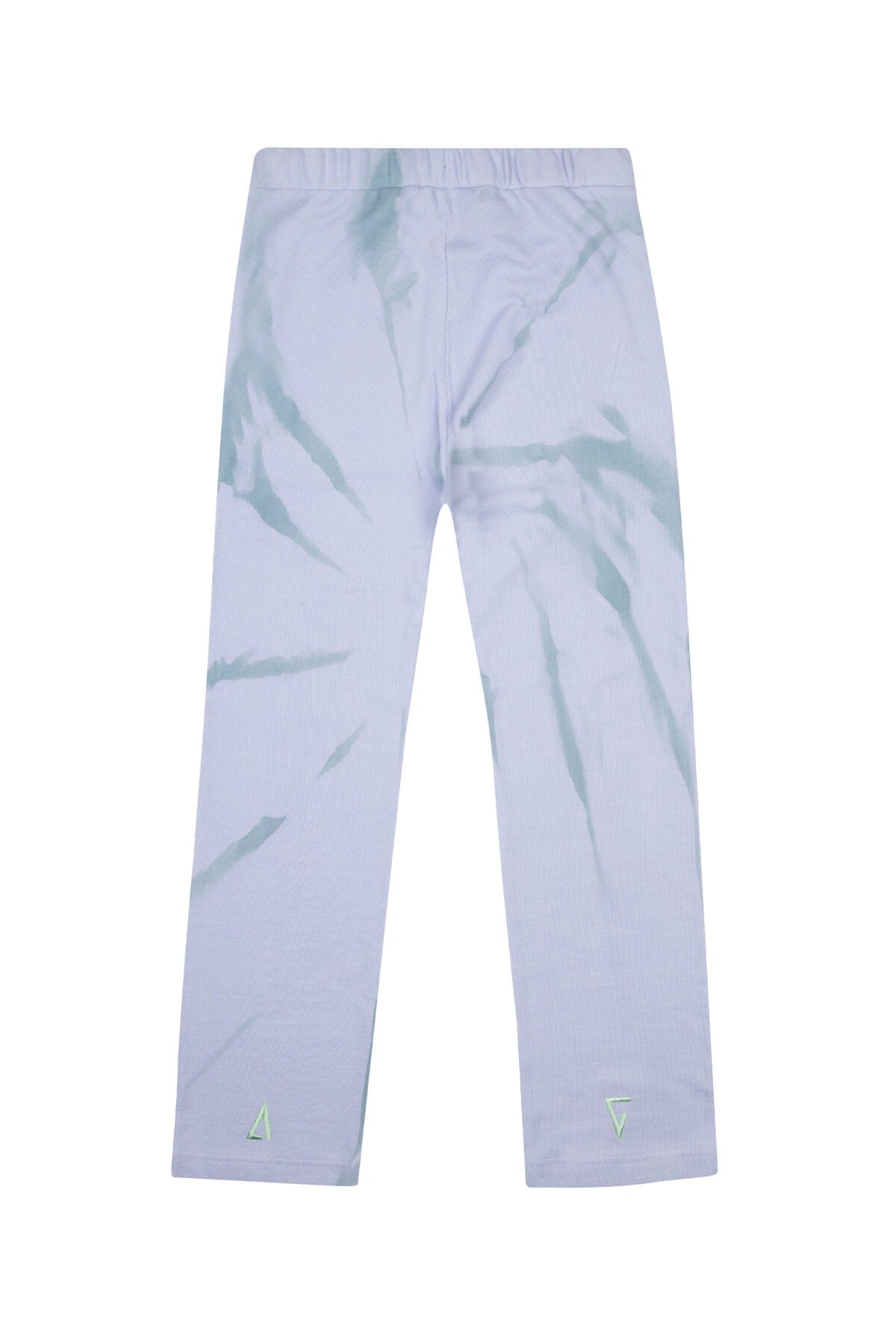 Pin Cigarette Sweatpants - Mineral Green/Moon Blue