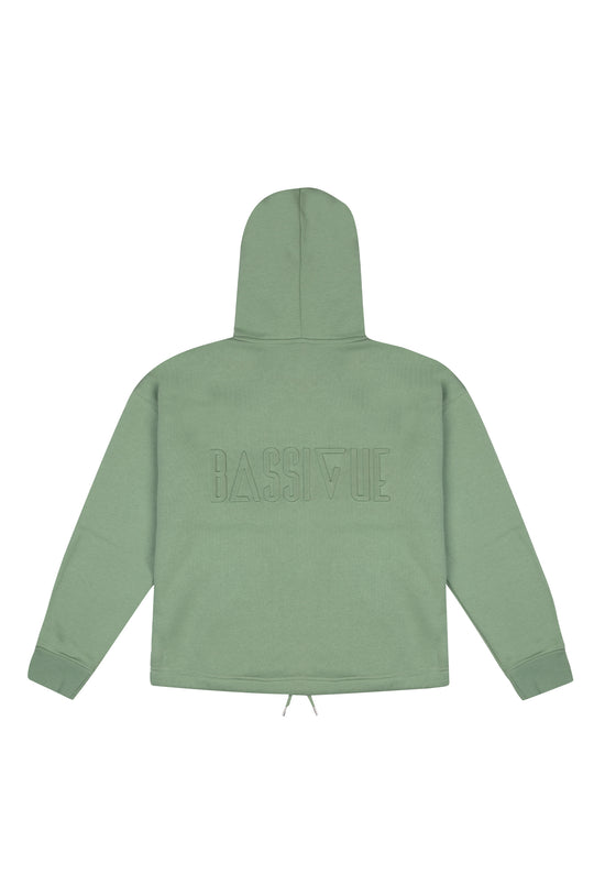 Dyna Zipper Hoodie - Jade