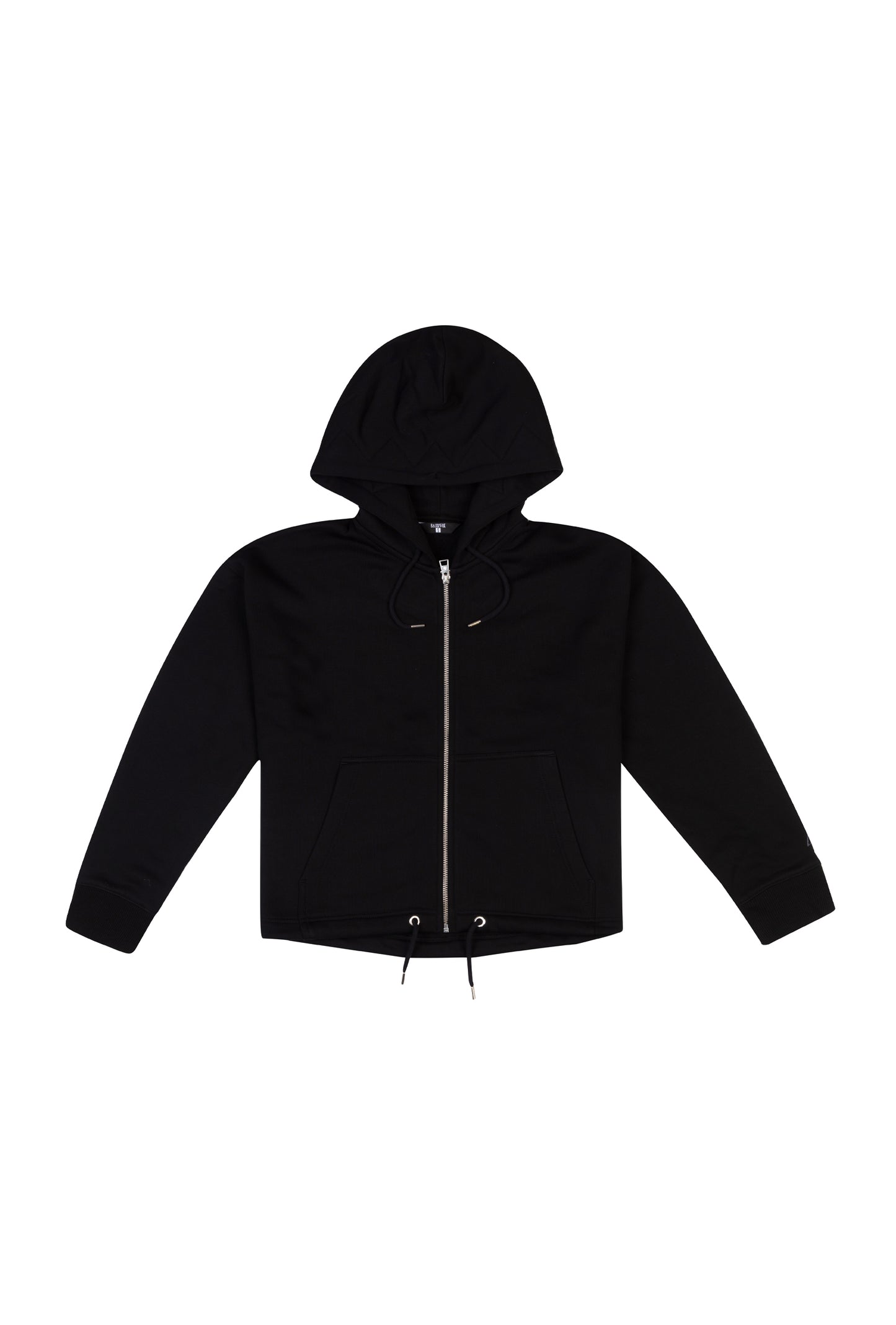 Dyna Zipper Hoodie - Black
