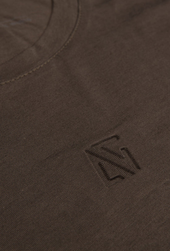 Earthy X Bassigue T-Shirt Chocolate