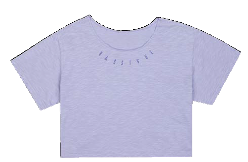 Crop T-Shirt - Digital Lavender