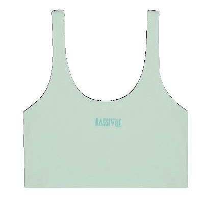 Cotton Tank Top - Cameo Green