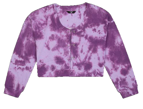 Pin Sweatshirt -Digital Lavender/Sparkling Grape