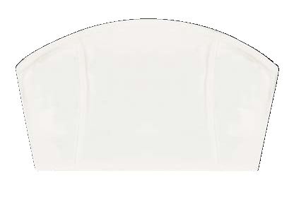 White Denim Bralette - Cameo Green/Verdi Green
