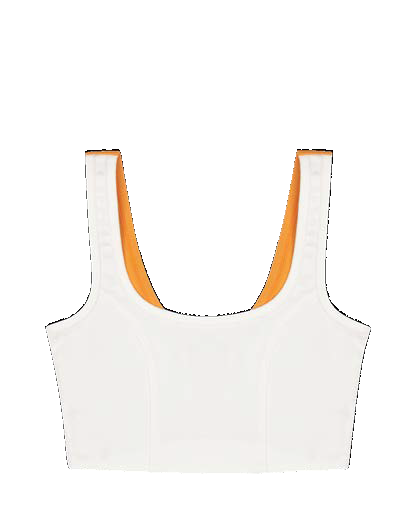 White Denim Tank Top - Sundi