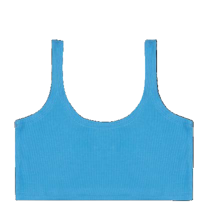 Waffle Tank Top - Mavi