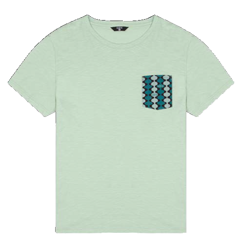 Pocket T-Shirt - Cameo Green