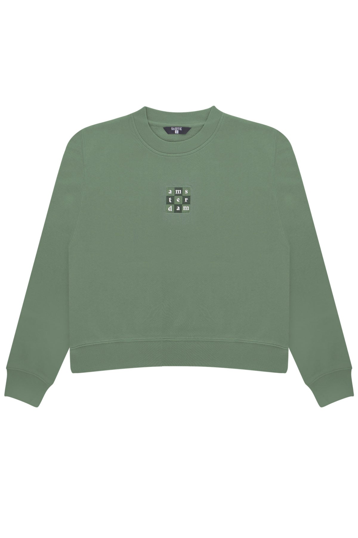Cotton Crewneck Sweatshirt - Amsterdam