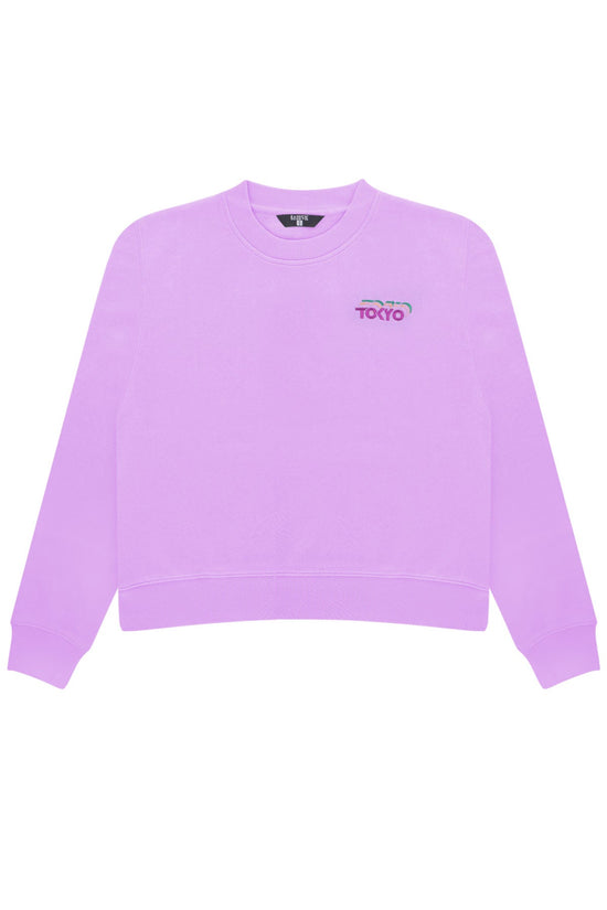 Cotton Crewneck Sweatshirt - Tokyo