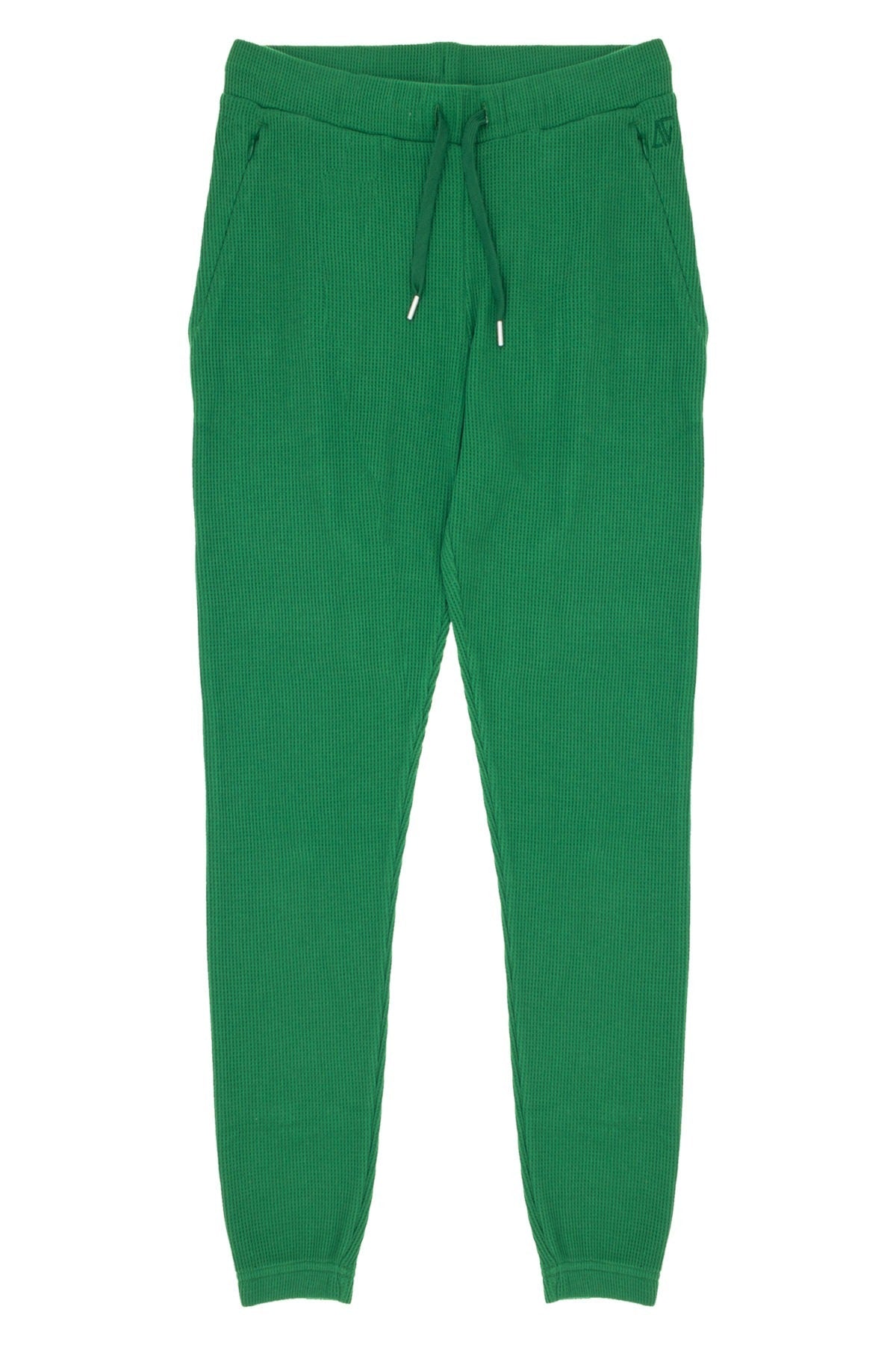 Waffle Sweatpants - Verdant Green