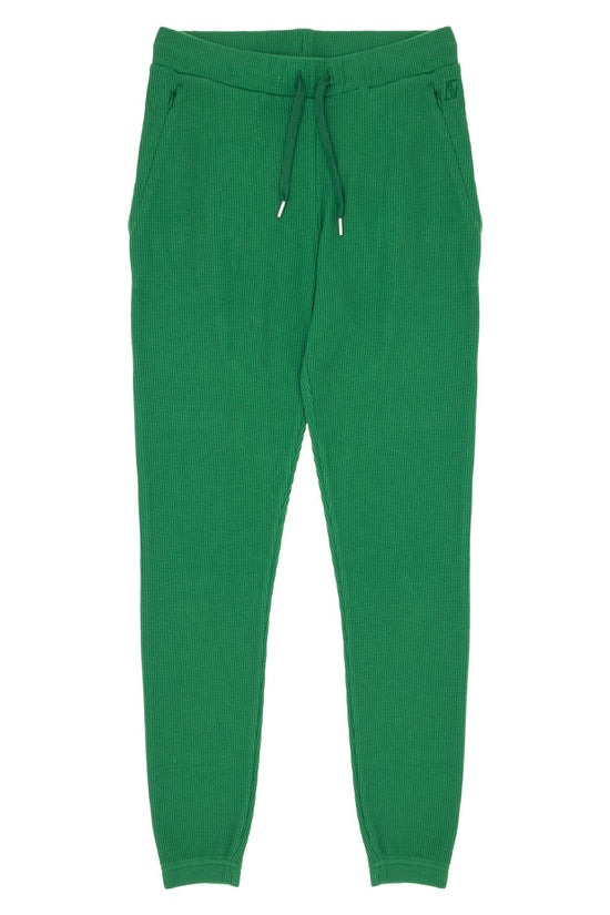 Waffle Sweatpants - Verdant Green