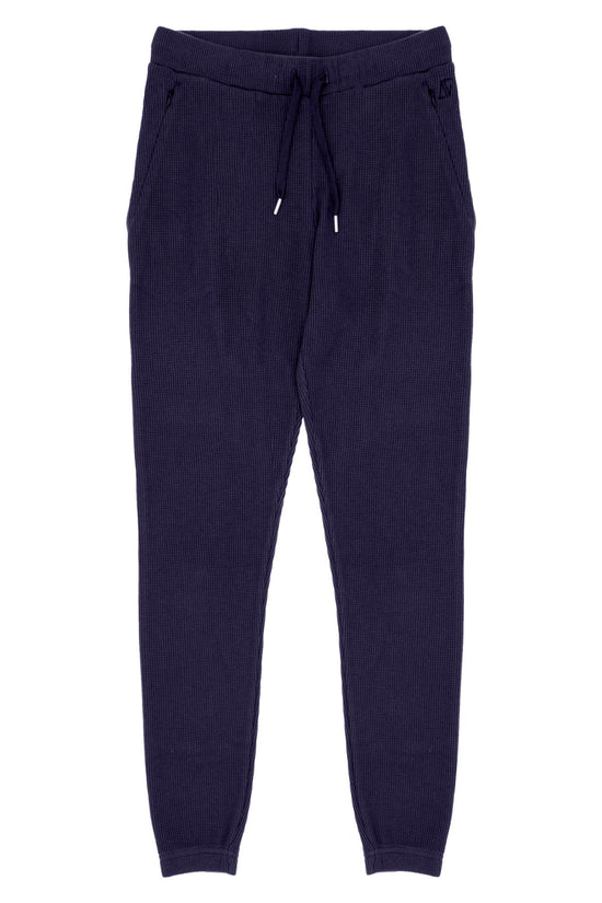 Waffle Sweatpants - Dark Navy