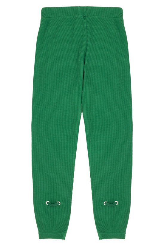 Waffle Sweatpants - Verdant Green