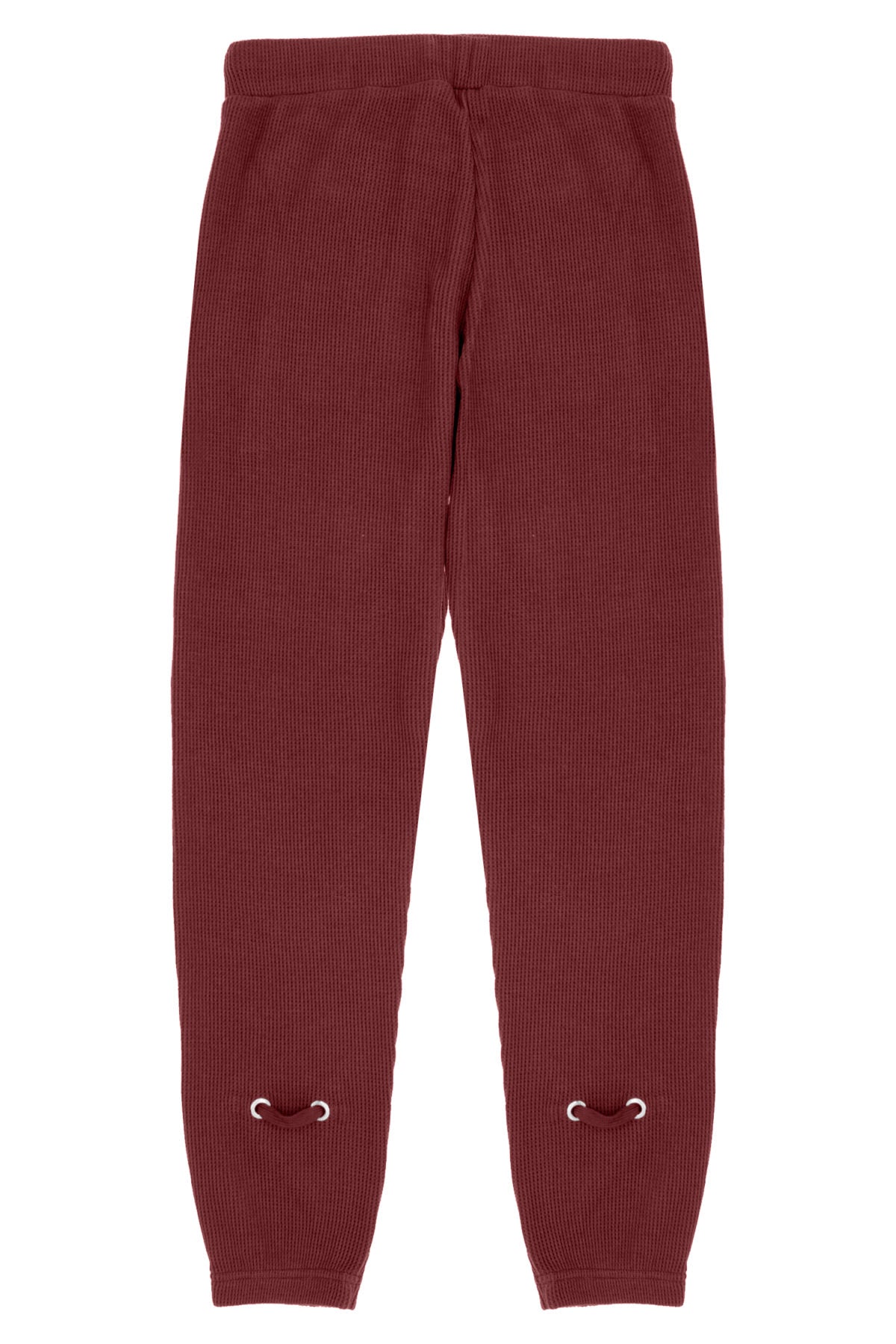 Waffle Sweatpants - Fire Brick