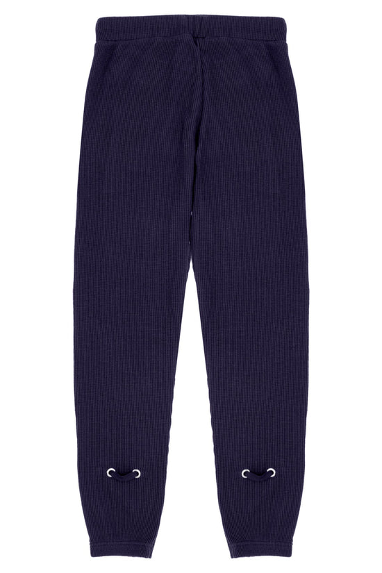 Waffle Sweatpants - Dark Navy