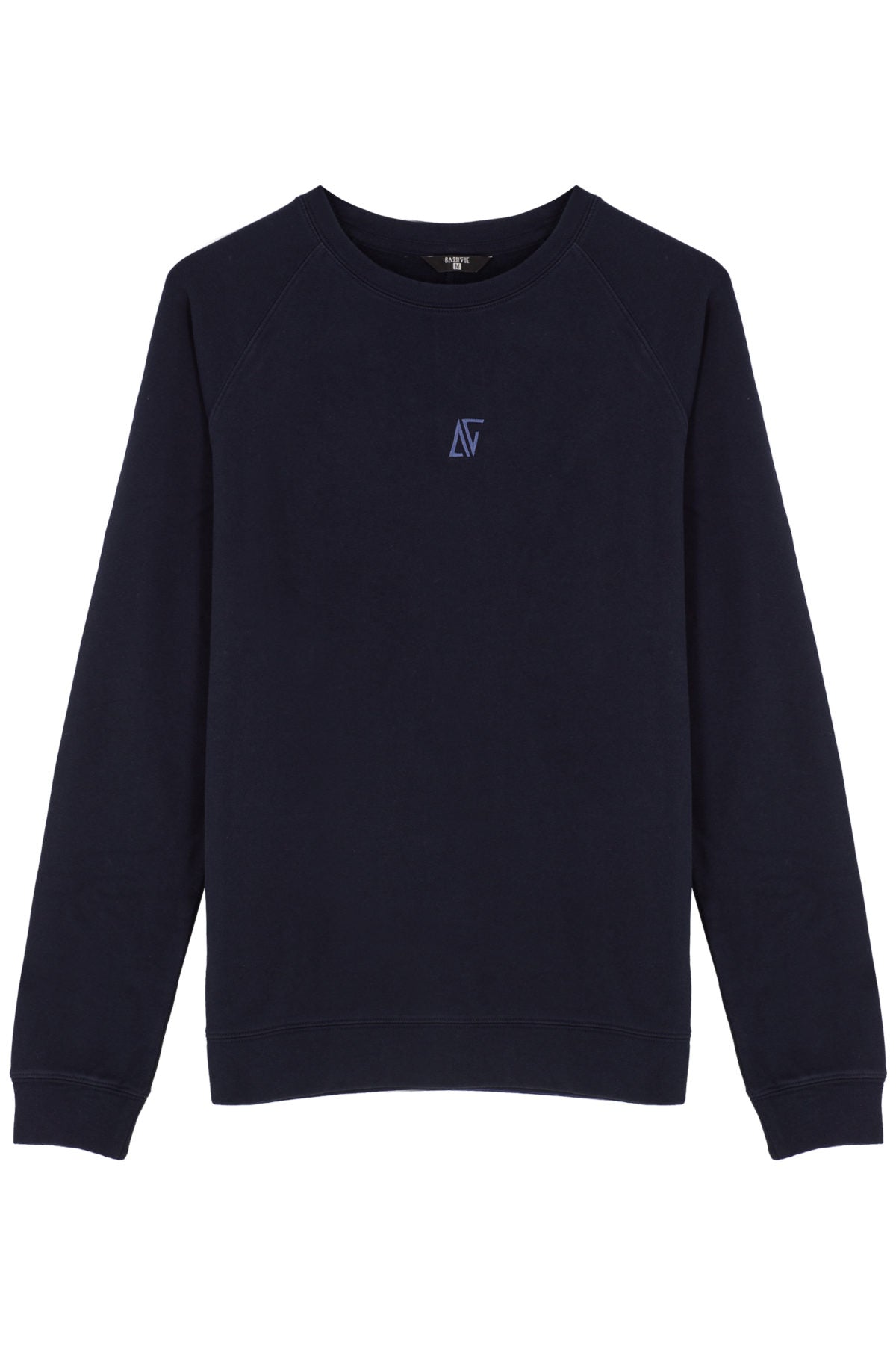 Cotton Crewneck Sweatshirt - Dark Navy