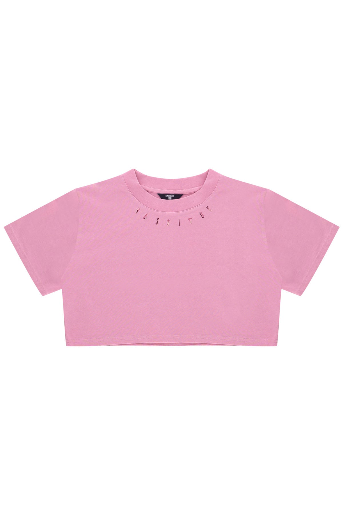 High Density Crop T-Shirt - Sea Pink