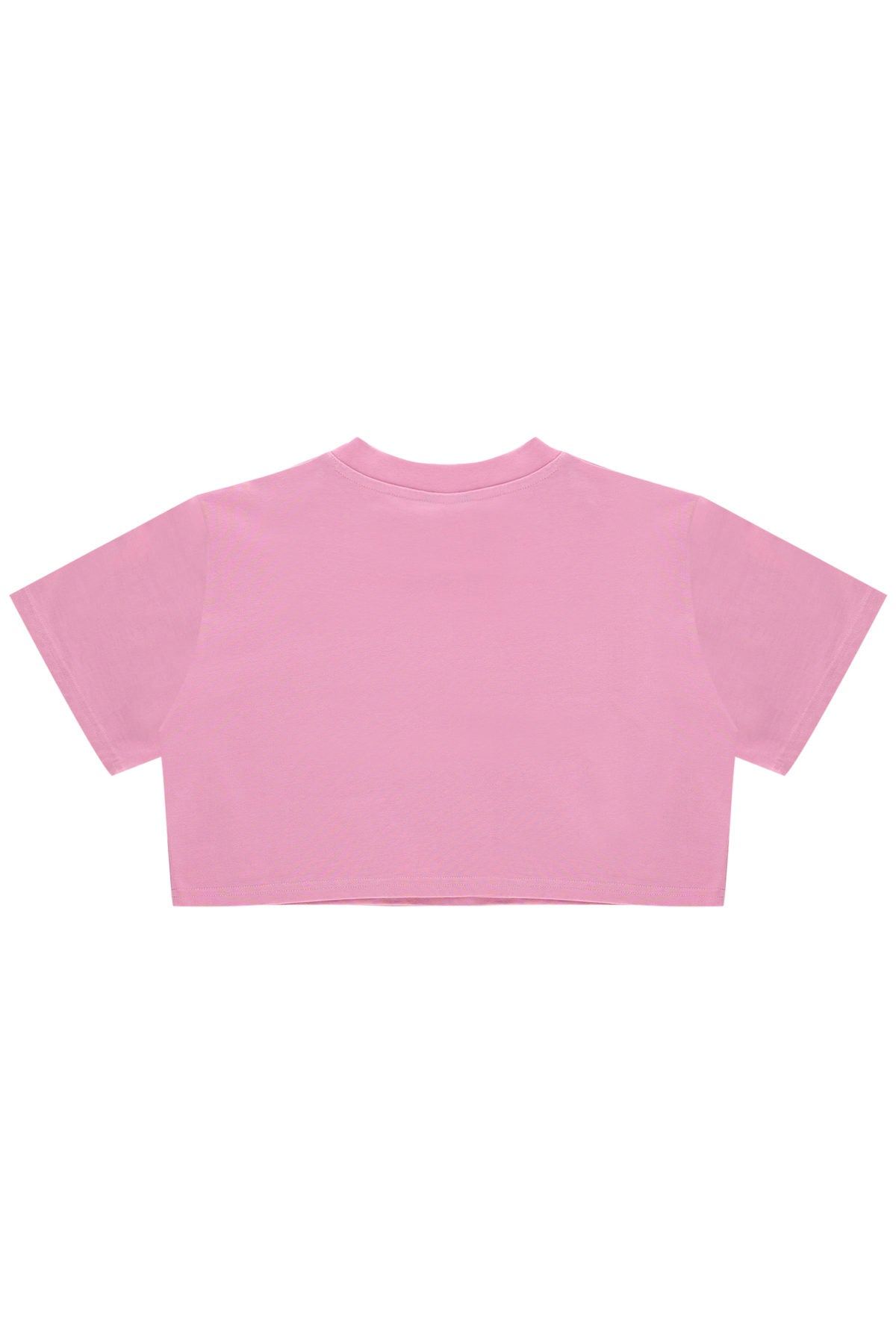 High Density Crop T-Shirt - Sea Pink