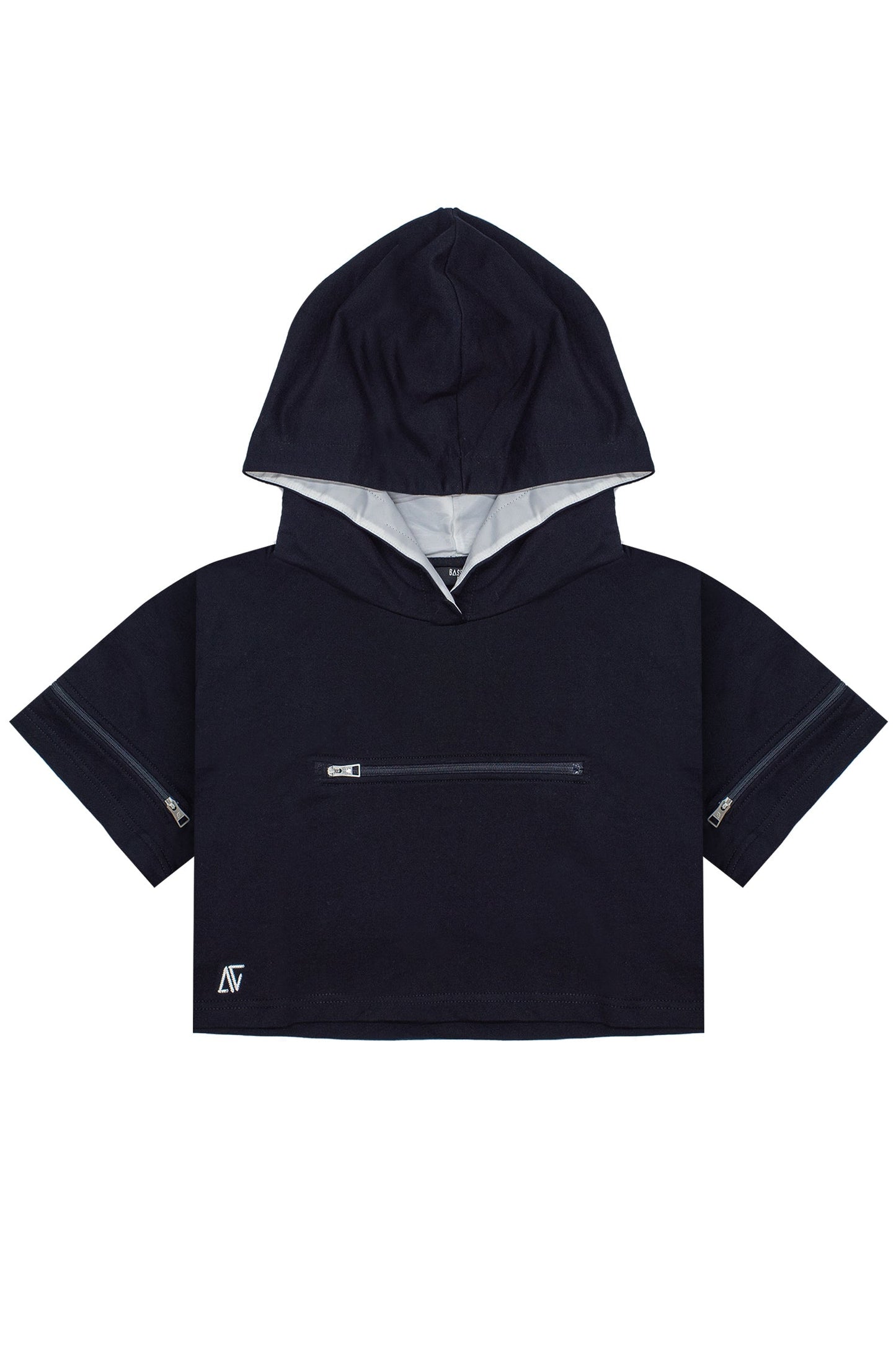 Black Kang Airbus Crop Short Sleeve