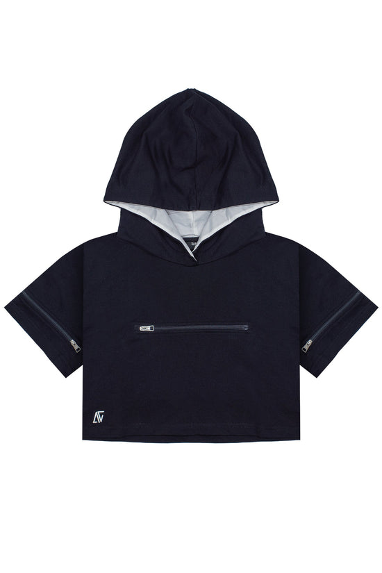 Black Kang Airbus Crop Short Sleeve