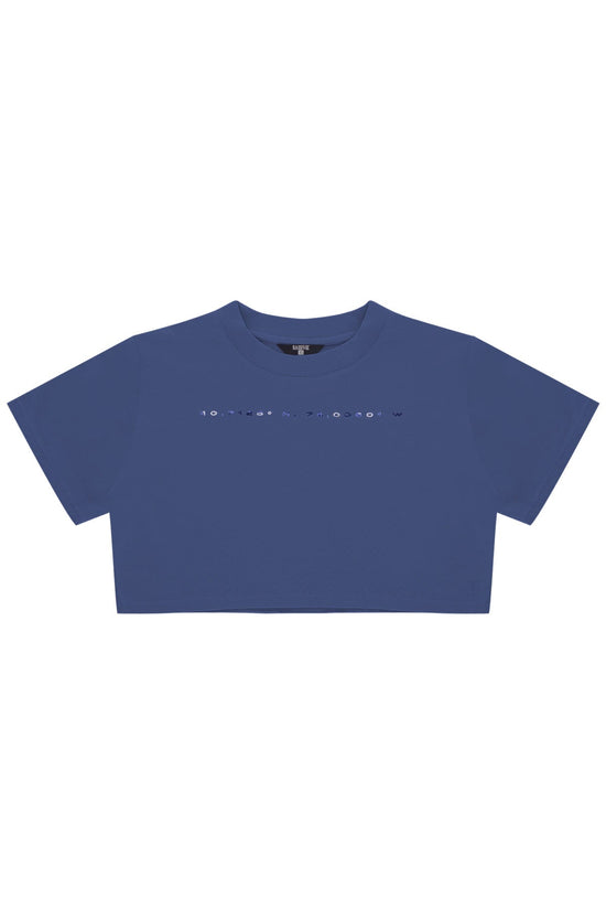 High Density Crop T-Shirt - Veil