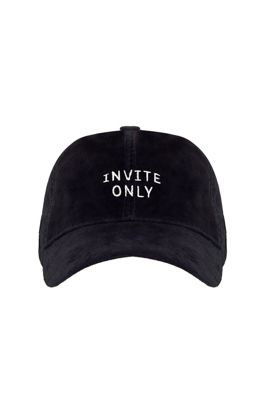 Invite Only Süet Deri Şapka