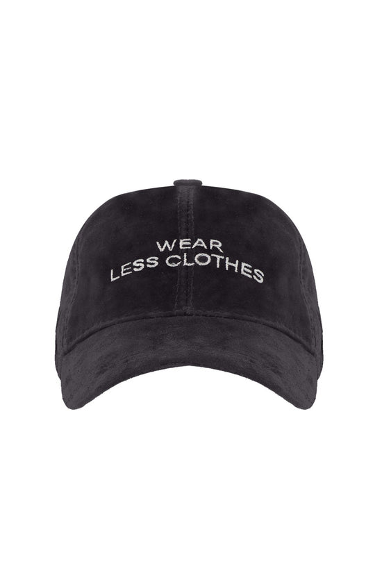 Wear Less Clothes Süet Deri Şapka